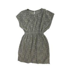 Rylee & Cru Girls Cotton Blend Short Sleeve Dress Green Size 10-12Y